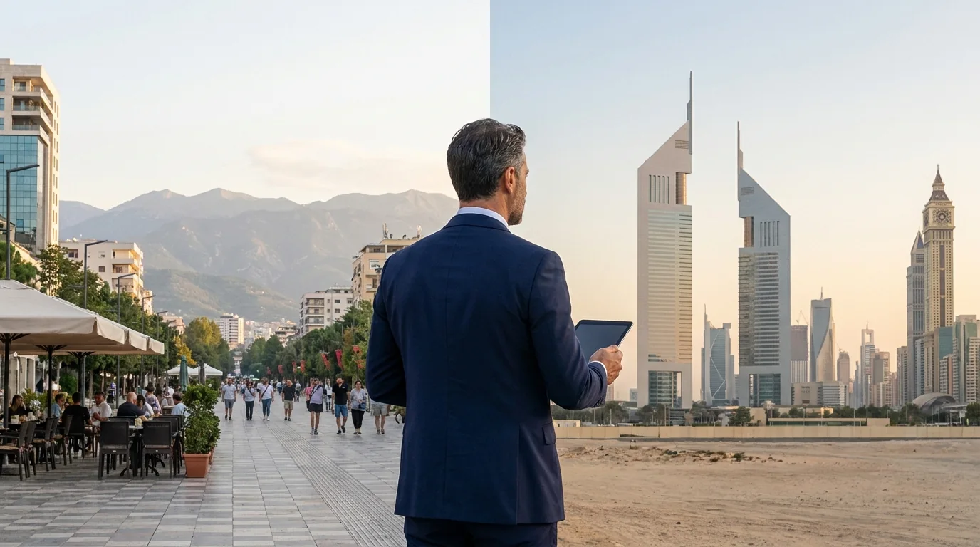 Albania o Dubai: confronto tra due ecosistemi fiscali e di vita