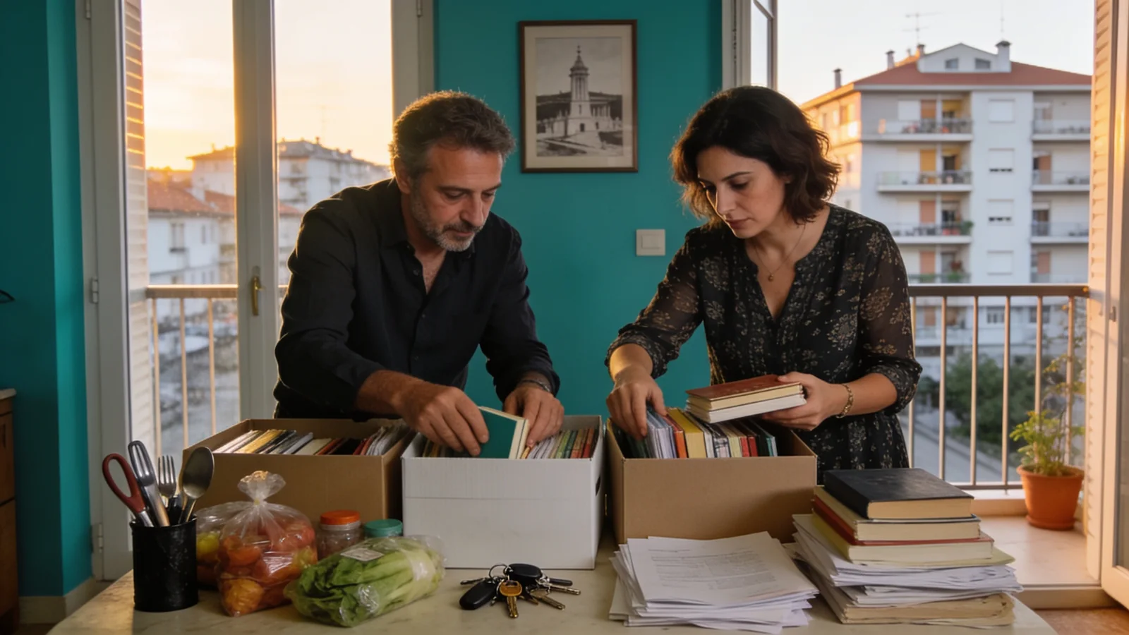 Coppia italiana sistema la nuova casa in Albania dopo il trasferimento
